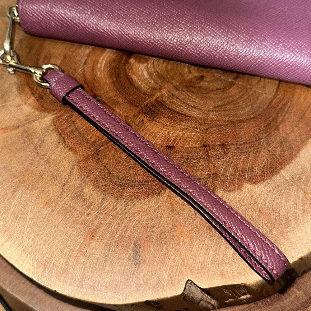 COACH Long Zip Around Wallet - Picture 9 of 16